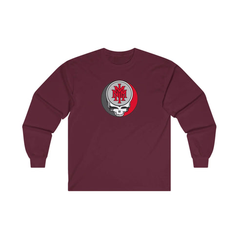 New Mexico Military Institute Grateful Dead Long Sleeve Tee StealieShop